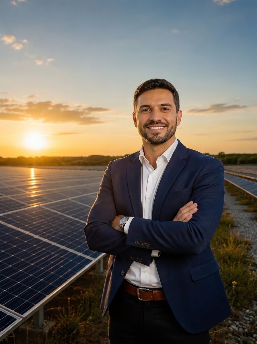 Especialista Voltconsult em ambiente solar